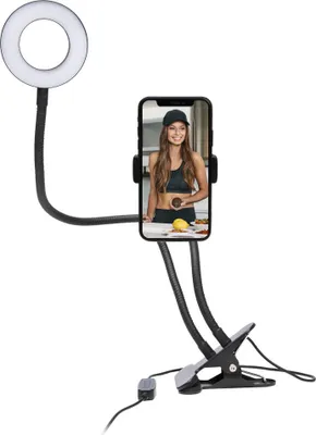 Image de BIGBEN CONNECTED VLOGKITPINCEB - Vlogging Kit Pince fixation + Led Light S