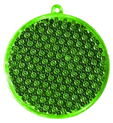 Produktbild von Reflektor "Rund" transparent-grün