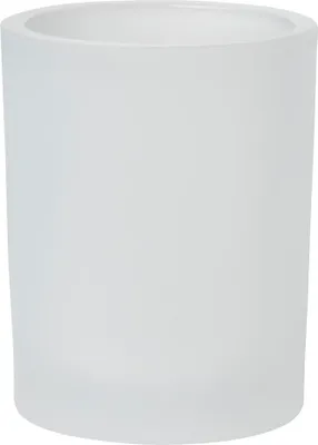 Image de Bougeoir Duni Snowy blanc 100 x 80mm 1 pièce