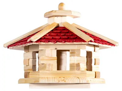Produktbild von Erdtmanns Vogelhaus Schindeldach zum Aufstellen