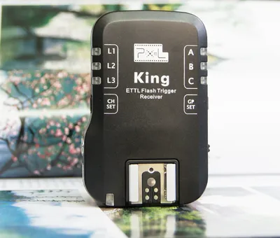 Produktbild von Pixel King Empfänger von e-TTL Blitzauslöser für Canon EOS, Zusatzempfänger