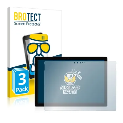 Produktbild von 3x BROTECT Entspiegelungs Schutzglas für Microsoft Surface Pro 6 Schutzfolie Panzer Folie Glas Display Schutz matt