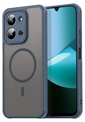 Produktbild von Techsuit - HaloFrost II MagSafe-Hülle für Xiaomi Redmi 15C 4G / Redmi 15C 5G - dunkelblau
