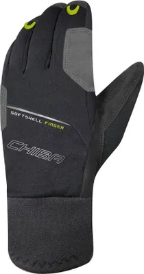 Produktbild von CHIBA Softshell Finger - Radhandschuhe winddicht, Touchfinger, Größe 10