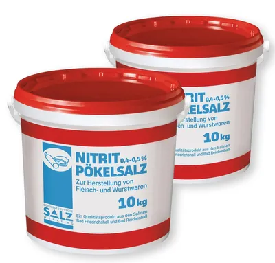 Produktbild von Nitrit Pökelsalz 20 kg Eimer