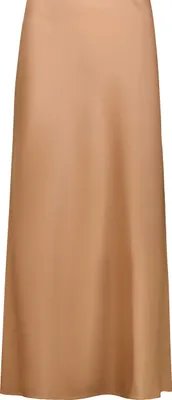 Produktbild von Monari Eleganter Satinrock für Damen, bequem und elastisch, in Biscotti, Größe 36