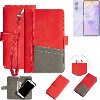 Produktbild von K-S-Trade Handy Schutzhülle für Ulefone Note 21 Hülle Portemonnee Brieftasche Klapphülle Kartenfächer Flip Wallet Case Etui