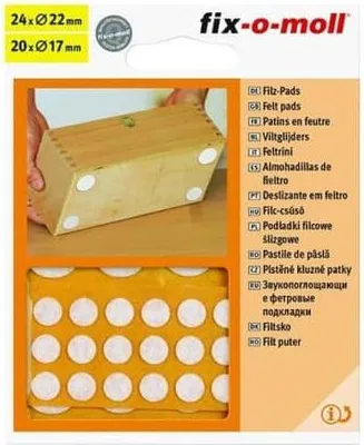 Image de Feutres Fix-o-moll fins44FeutresRuban adhésif blancd827 mm - Fix-o-moll