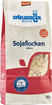 Immagine prodotto di Fiocchi di soia 500g | MULINO SPIELBERGER