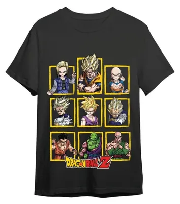 Immagine prodotto di Maglietta con i personaggi di Dragon Ball Z per adulti