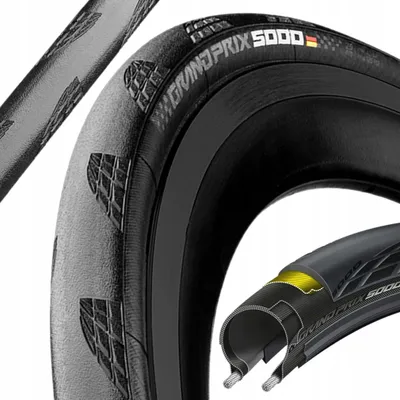 Produktbild von Continental Grand Prix 5000, 28", Straße, Klappbarer Wulst, Bahnradfahren, Schwarz, 330 TPI