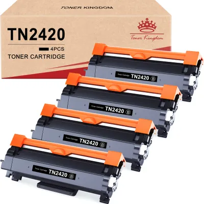 Produktbild von 4 XXL Toner kompatibel für Brother TN-2420 DCP-L2530DW HL-L2310D HL-L2350DW 2370DN