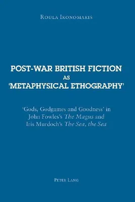 Produktbild von Post-war British Fiction as 'Metaphysical Ethography'