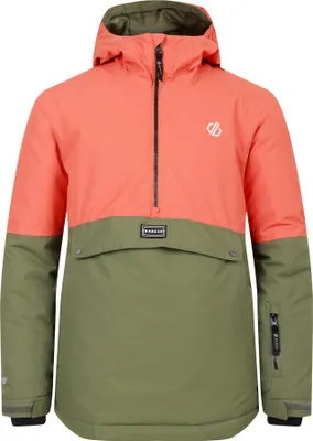 Produktbild von Dare 2B - "Freehand" lyžiarska bunda cez hlavu pre deti RG11012 (128) (hrdzavá farba/olivovo zelená)