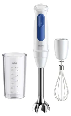 Obrázok produktu pre Braun MQ 30051 M, Ponorný mixér, 900 W, Modrá, Biela
