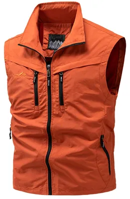 Produktbild von Solidchoice – Leichte Outdoor-Weste mit mehreren Taschen für Herren