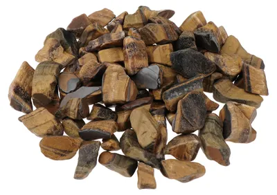 300 g Tigerauge-Wassersteine – rohe Edelsteine