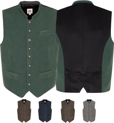Produktbild von Bundle - Spieth & Wensky - Herren Trachten Weste, Pinto-Weste H  (350960-1522)