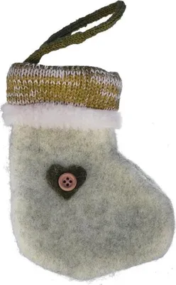 Imagen del producto de Adorno navideño, colgante "Bucik" de 14 cm, color verde