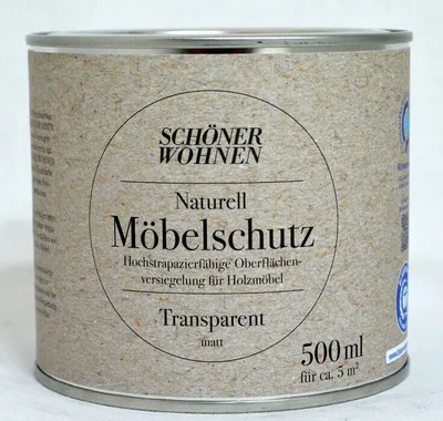 Produktbild von Schöner Wohnen Naturell Möbelschutz Transparent, matt 500 ml