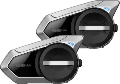 Image de Sena 50S-10D - Système de communication Bluetooth pour moto 50S avec interphone Mesh