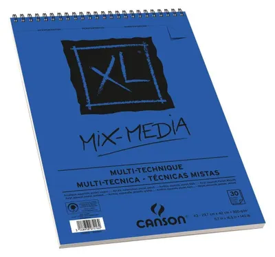 Image de CANSON Bloc de croquis et d'études "XL MIX MEDIA", DIN A3