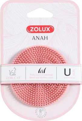 Zdjęcie produktu dla Zolux Anah Szczotka gumowa okrągła dla kota [550012]