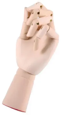 Immagine prodotto di Wooden hand mannequin RESTEQ 25 cm women's model for drawing artistic