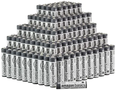 Image de Piles alcalines AAA Amazon Basics, 1,5 V, durée de conservation de 5 ans, lot de 250