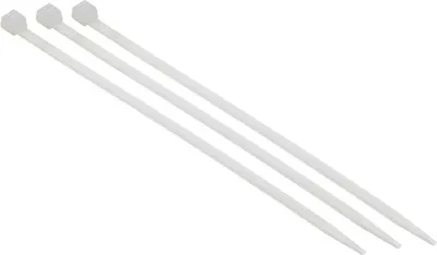 Productafbeelding van EFB Kabelbinders, 200 mm, verpakking van 100 stuks, transparant, breedte 3,6 mm
