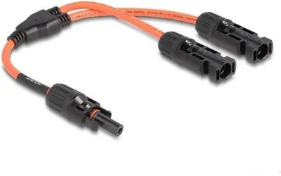 Image de DELOCK DL4 Solar Splitter Kabel 1 x Buchse zu 2 x Stecker 30 W7P