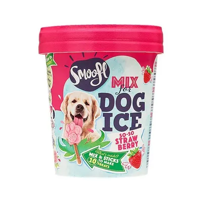 Immagine prodotto di Smoofl Miscela di gelati per cani alla fragola