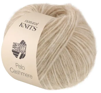 Produktbild von Lana Grossa - Pelo Cashmere 0002 rohweiß beige