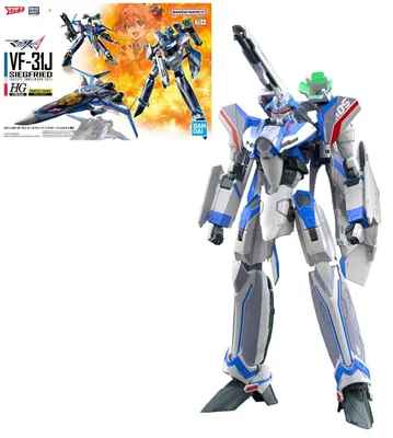 Immagine prodotto di Macross – Hg 1/100 VF-31J Siegfried (di Hayate Immelmann) – Kit di montaggio