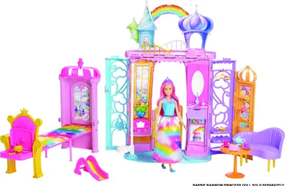 Produktbild von Barbie Dreamtopia Regenbogen-Königreich Schloss