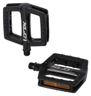 Image de XLC PD-M30 Pédale de plateforme avec réflecteur, noir (1 paire)