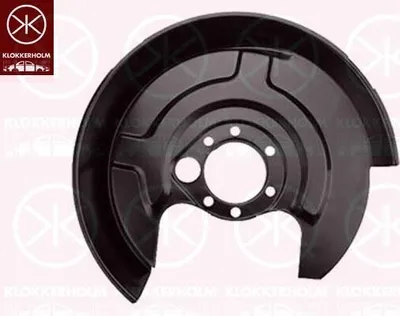 Produktbild von KLOKKERHOLM Spritzblech Bremsscheibe für AUDI A4 Limousine (8D2, B5) Hinten Rechts 0018878 Ankerblech