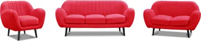 Produktbild von Sofa Set ADAMO 3-2-1 in diversen Stoff und Farbvarianten