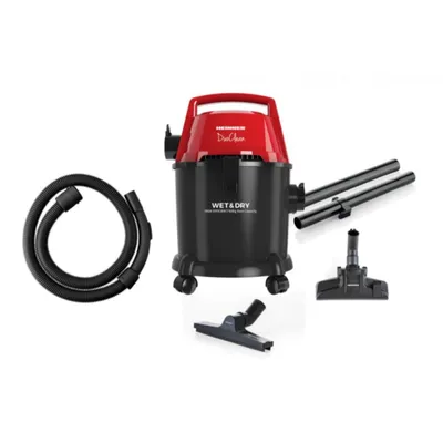 Immagine prodotto di Heinner HVC-MWD1400P-BK Aspirapolvere a umido e a secco - 1400W - 15L - HEPA - funzione di soffiaggio