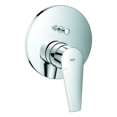 Produktbild von GROHE Einhebel-Wannenbatterie BauEdge 24 Fertigmontageset für 35600 chrom