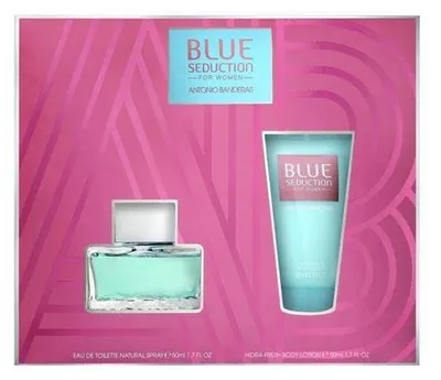 Zdjęcie produktu dla Antonio Banderas Blue Seduction Dla Kobiet Zestaw 50ml + 50ml