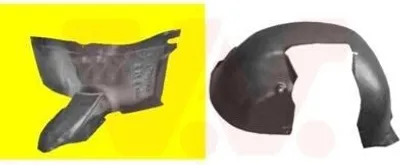 Immagine prodotto di VAN WEZEL 5863436 Rivestimento passaruota per VW GOLF VI (5K1) Anteriore destro, parte anteriore