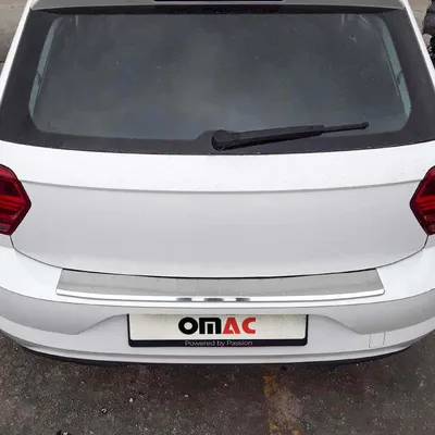 Zdjęcie produktu dla Zderzak ochronny do VW Polo hatchback 2017-2025 n stal nierdzewna chrom