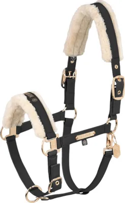 Produktbild von Eskadron HERITAGE Halfter " FAUX LEATHER DOUBLE PIN FF " Größe - Vollblut Farbe - black