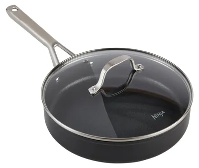 Immagine prodotto di Ninja ZEROSTICK padella con coperchio 26 cm, induzione, gas, elettrico, Vetroceramica