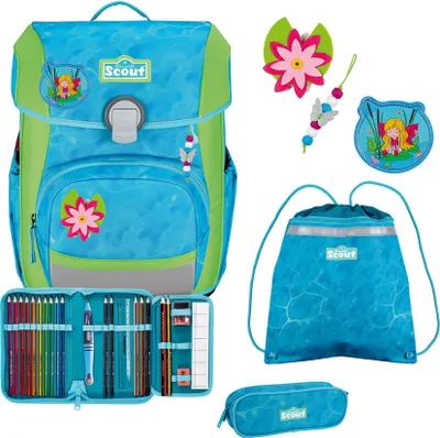 Produktbild von Scout Neo DIN Water Lily Schulranzen für Kinder 5-Teilig