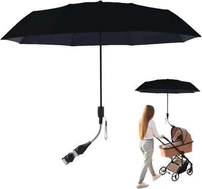 Productafbeelding van Paraplu voor kinderwagen met zonbescherming