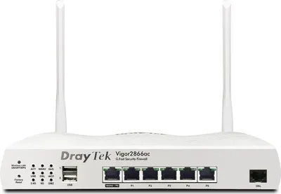 Obrázek produktu pro DrayTek Vigor 2866ax    WLAN-AC ModemR. ADSL2+/VDSL2/G.Fast retail