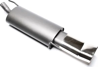 Image de Echappement sport acier 70x140mm DTM haut ovale à rebord pour VW Golf 3 incl.4 Cabrio