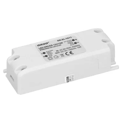 Produktbild von LED-Netzteil 12W 12V DC IP20 - OR-ZL-1611